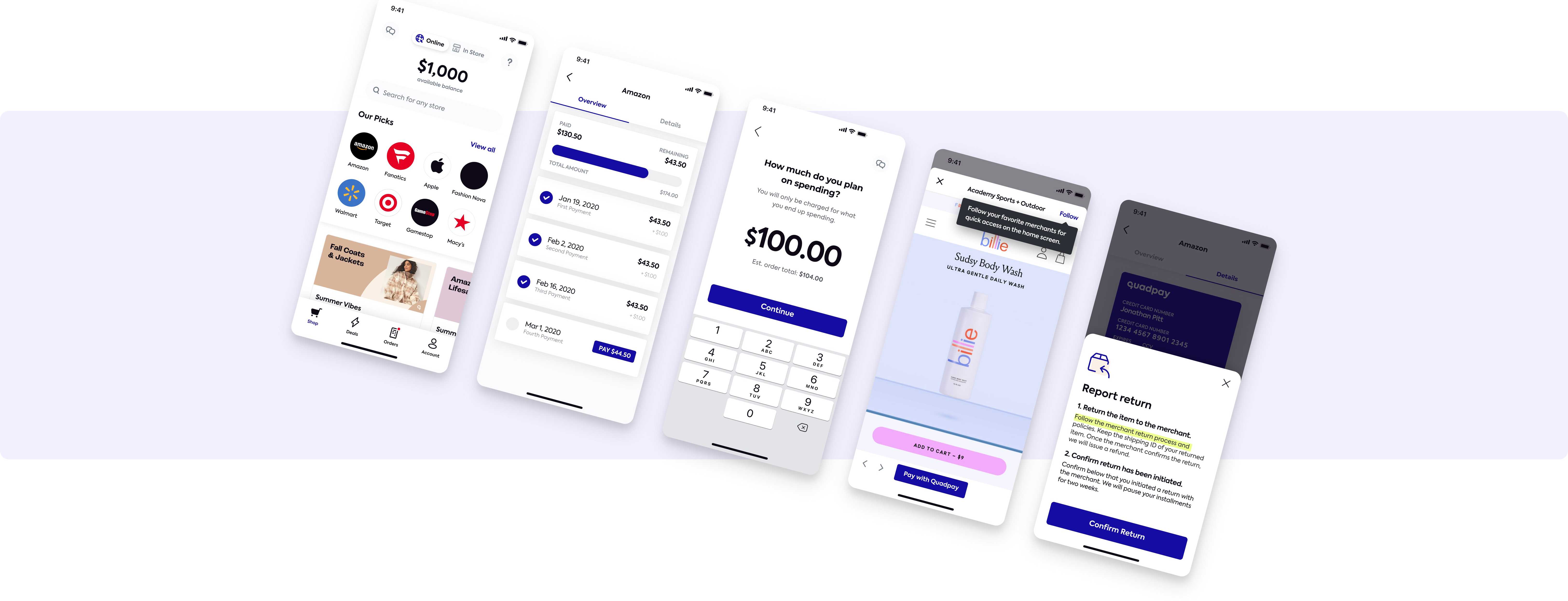 Quadpay webuild product design for startups